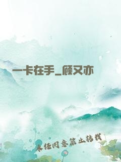 一卡在手