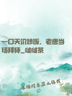 一口天价炒饭，老唐当场拜师