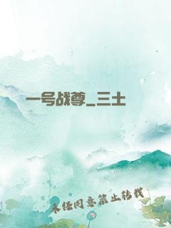 一号战尊