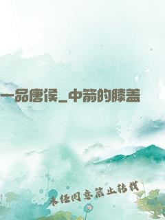 一品唐侯