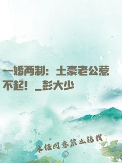一婚两制：土豪老公惹不起！
