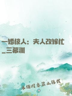 一婚惊人：夫人改嫁忙