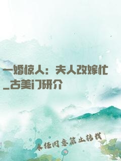 一婚惊人：夫人改嫁忙