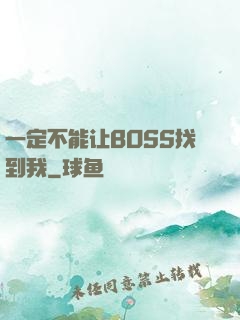 一定不能让BOSS找到我