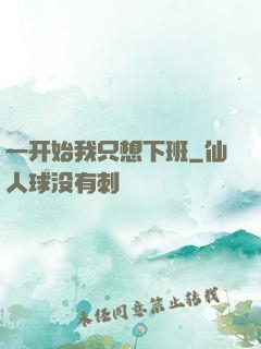 一开始我只想下班