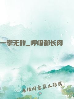 一拳无敌