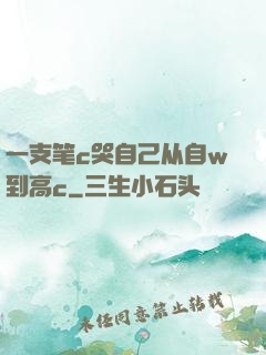 一支笔c哭自己从自w到高c
