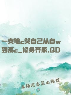 一支笔c哭自己从自w到高c