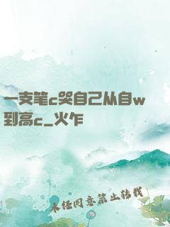 一支笔c哭自己从自w到高c