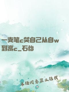 一支笔c哭自己从自w到高c