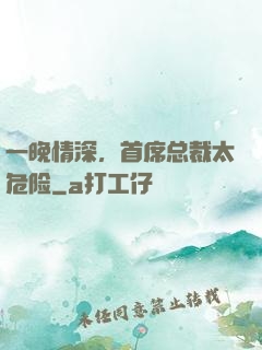 一晚情深，首席总裁太危险