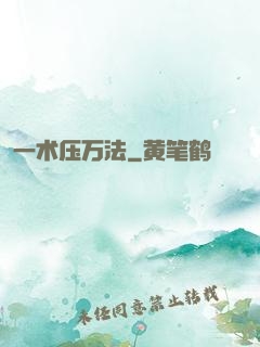 一术压万法