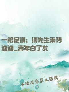 一眼定情：傅先生来势汹汹