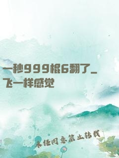 一秒999棍6翻了