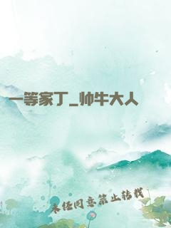 一等家丁