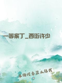 一等家丁