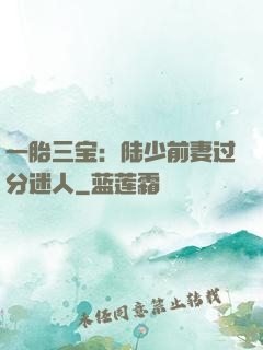 一胎三宝：陆少前妻过分迷人