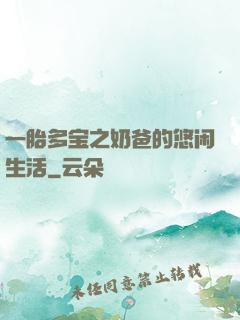一胎多宝之奶爸的悠闲生活