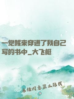 一觉醒来穿进了我自己写的书中