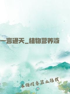 一言通天