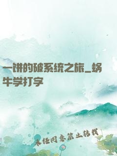 一饼的破系统之旅