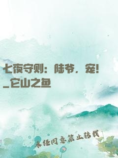 七夜守则：陆爷，宠！