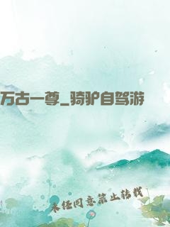 万古一尊
