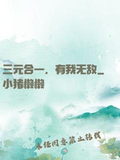 三元合一，有我无敌