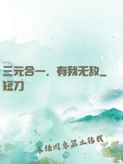 三元合一，有我无敌