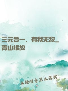 三元合一，有我无敌