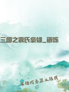 三国之袁氏枭雄