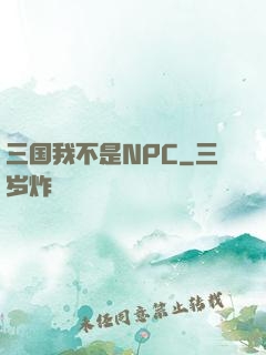 三国我不是NPC