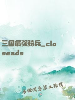 三国最强骑兵