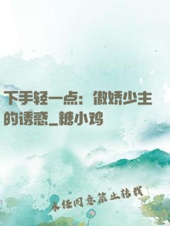 下手轻一点：傲娇少主的诱惑