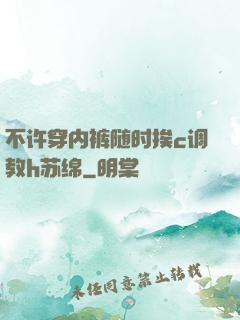不许穿内裤随时挨c调教h苏绵