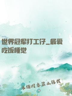 世界冠军打工仔