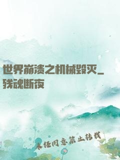 世界崩溃之机械毁灭