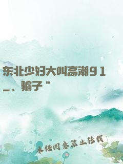 东北少妇大叫高潮91