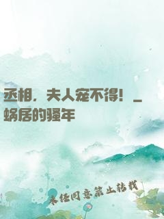 丞相，夫人宠不得！