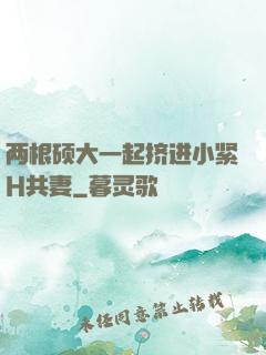 两根硕大一起挤进小紧H共妻