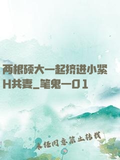 两根硕大一起挤进小紧H共妻