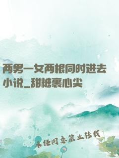 两男一女两根同时进去小说