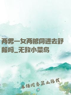 两男一女两根同进去舒服吗