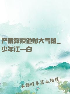 严肃教授他财大气粗