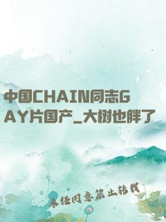 中国CHAIN同志GAY片国产