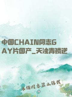 中国CHAIN同志GAY片国产