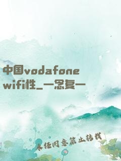 中国vodafonewifi性