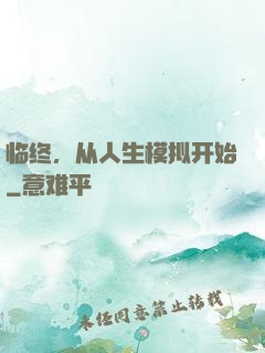 临终，从人生模拟开始