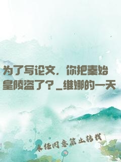 为了写论文，你把秦始皇陵盗了？