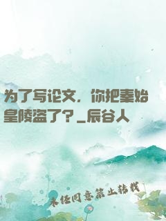 为了写论文，你把秦始皇陵盗了？